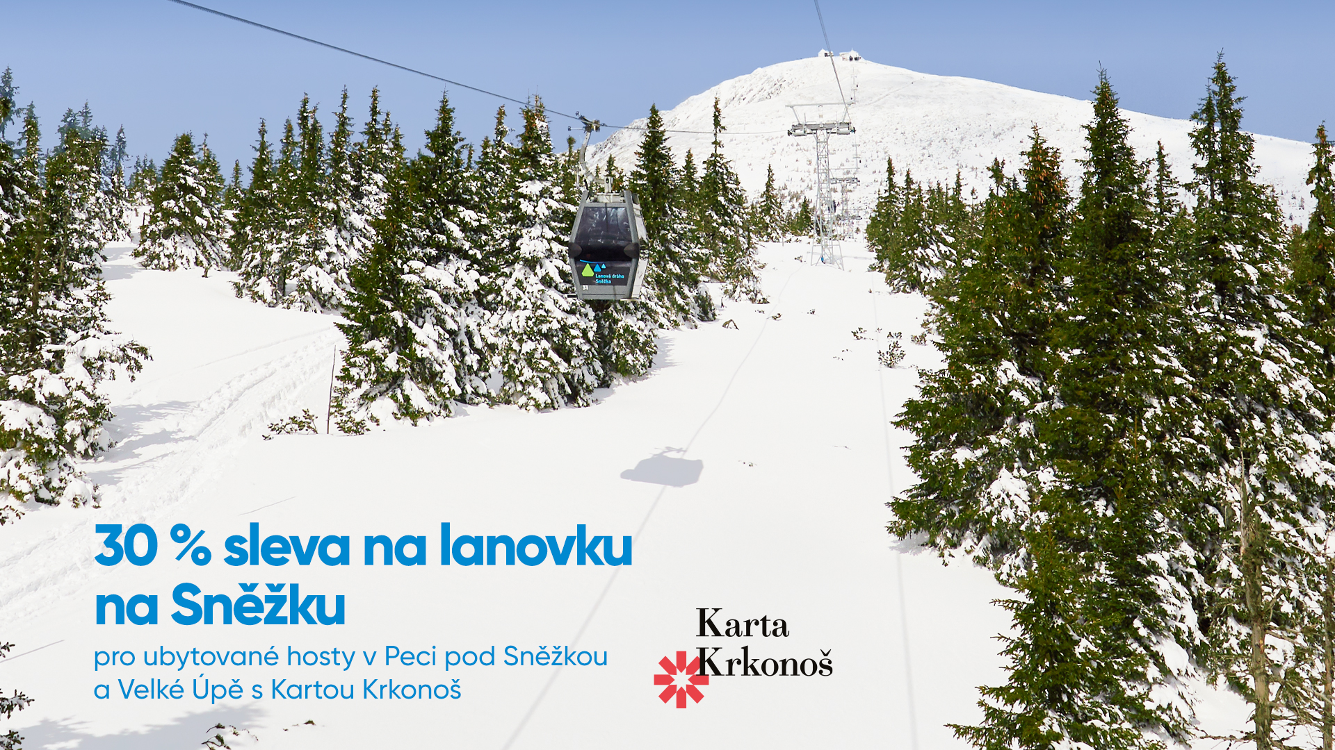 Karta hosta_30 % sleva na Sněžku 